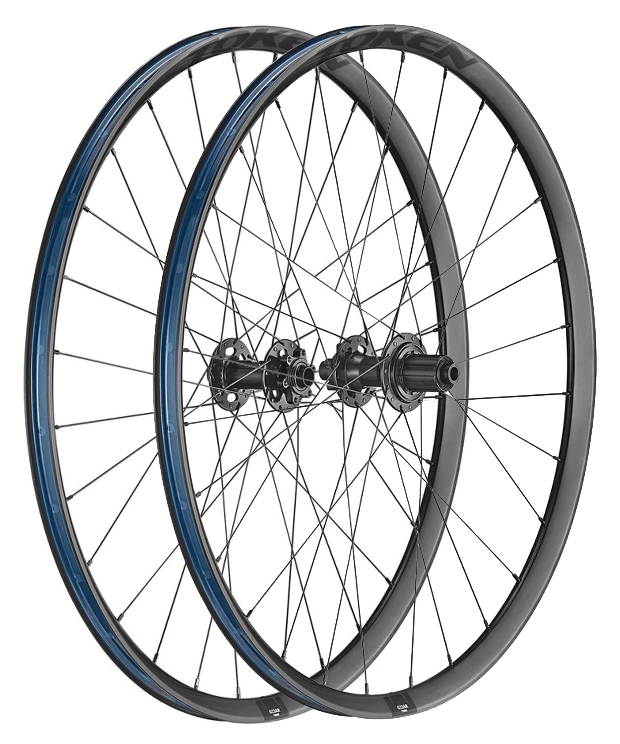 Token G23AR-B Disc 29" Alloy Tubeless Boost MTB wheelset, 110/148mm Thru Axle Micro Spline, made by Token - Token G23AR-B Disc 29" Alloy Tubeless Boost MTB wheelset, 110/148mm Thru Axle Micro Spline, made by Token -