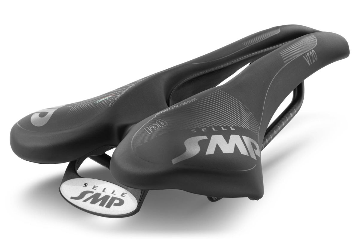 Selle SMP VT20 Gel Saddle Black, made by Selle SMP -