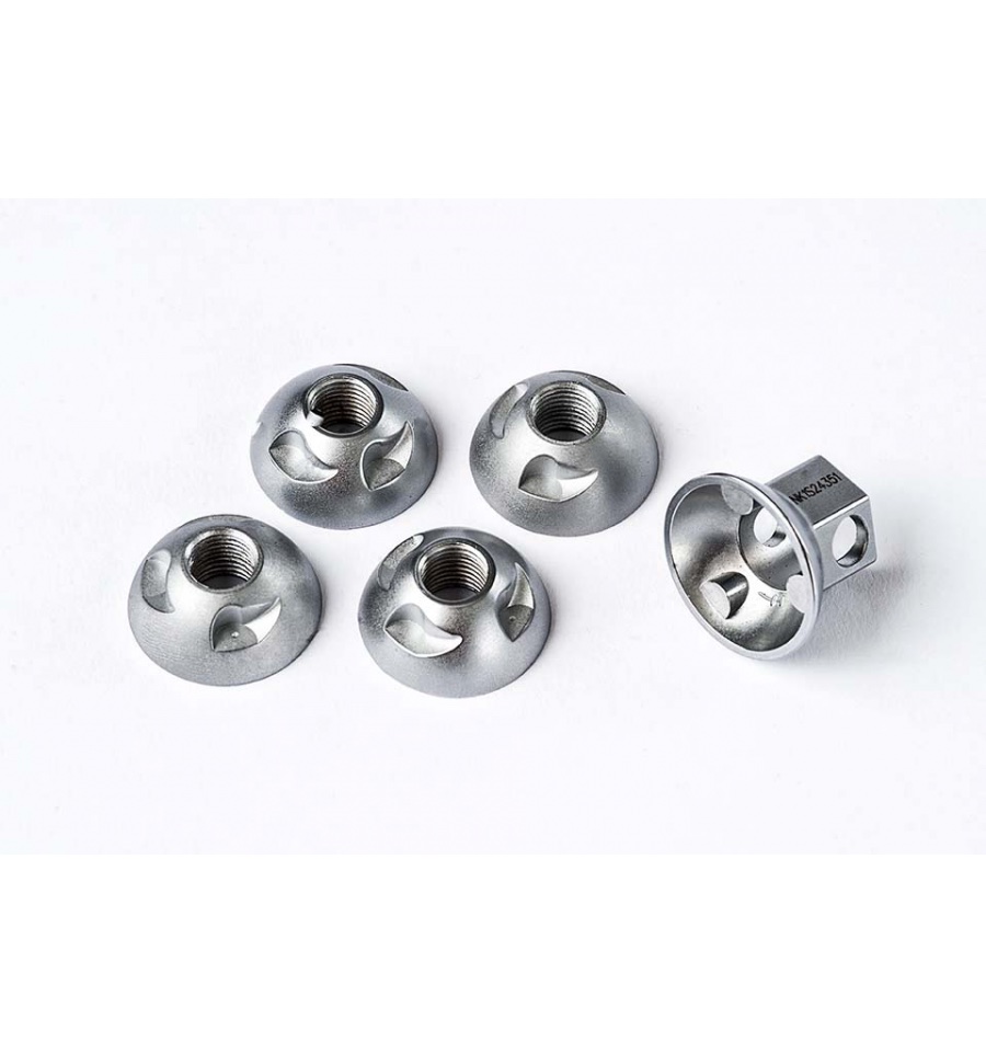 Pinhead Solid Axle Wheel Locks, Both Wheels, M9 & M10, made by Pinhead - Pinhead Solid Axle Wheel Locks, Both Wheels, M9 & M10, made by Pinhead -