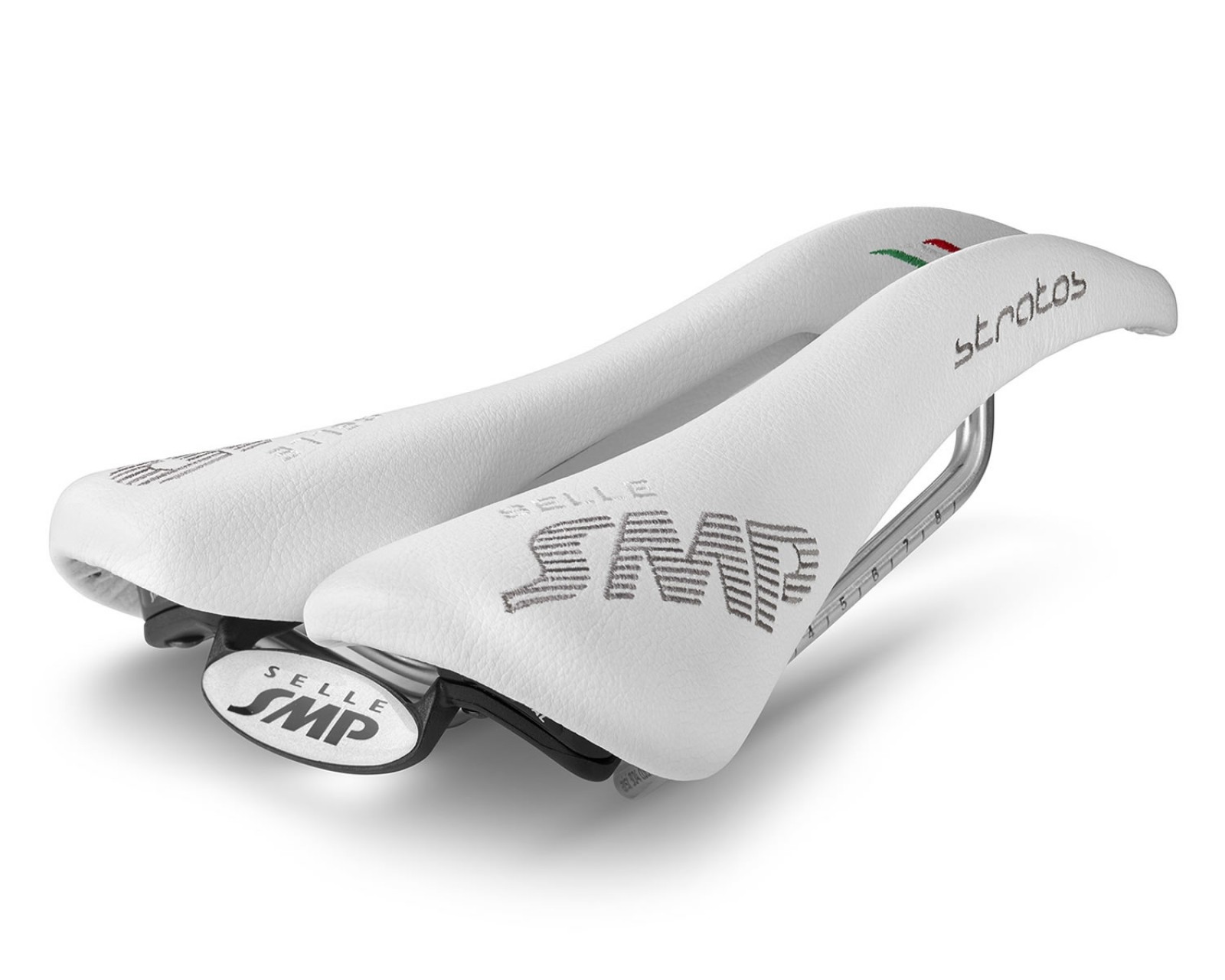 Selle SMP Stratos Saddle White, made by Selle SMP -