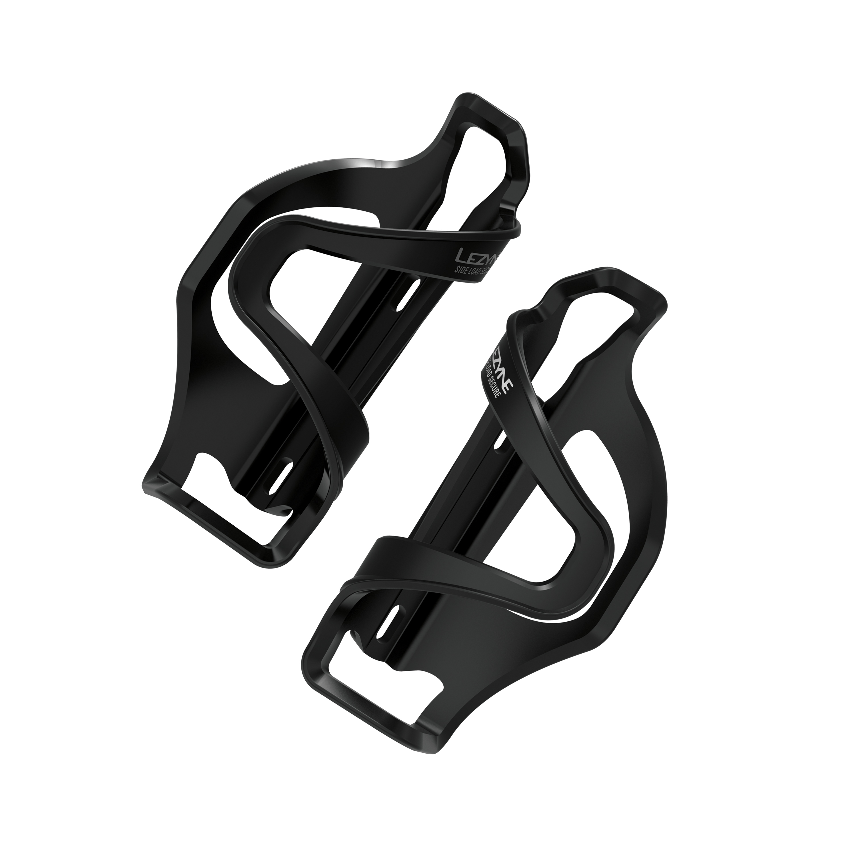 Lezyne Flow Cage SL - Pair, Black, made by Lezyne - Lezyne Flow Cage SL - Pair, Black, made by Lezyne -