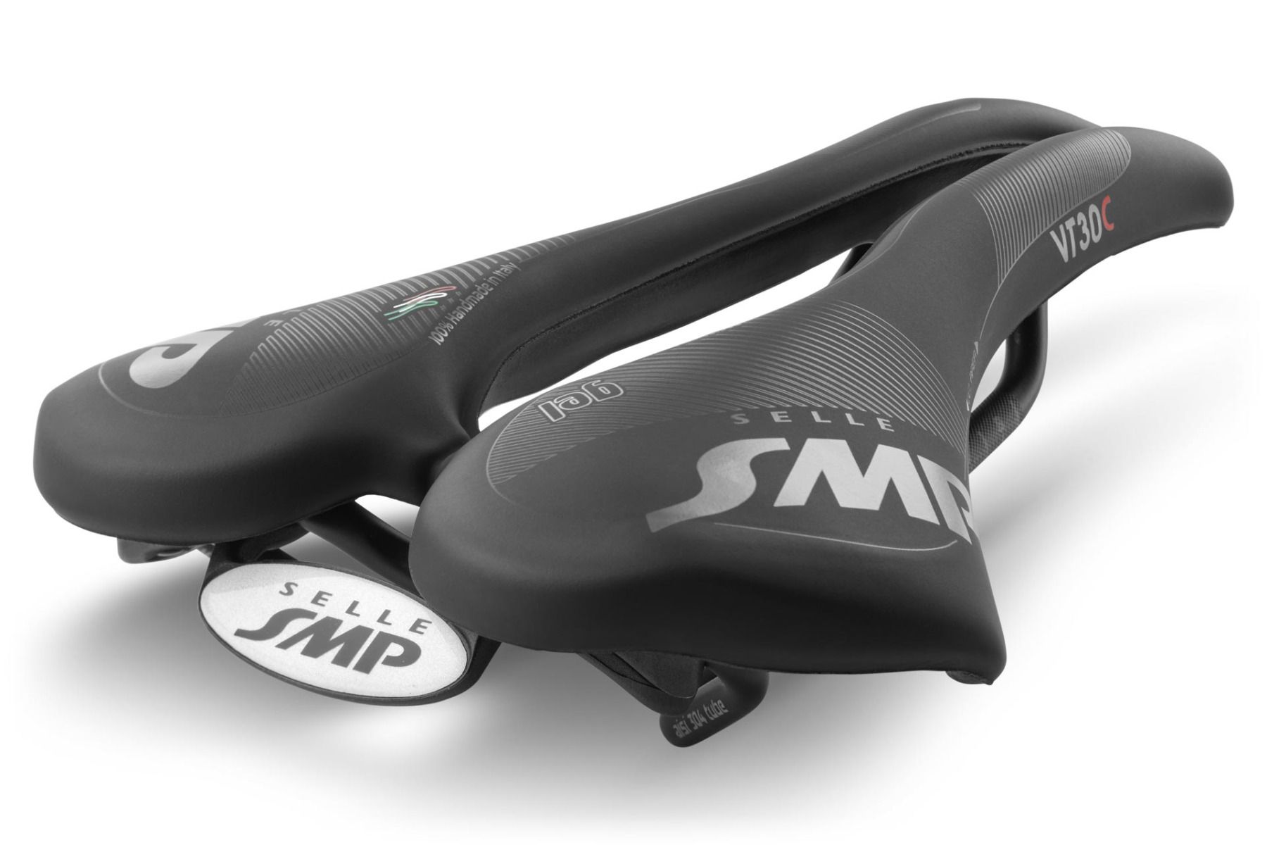 Selle SMP VT30C Gel Saddle Black, made by Selle SMP -