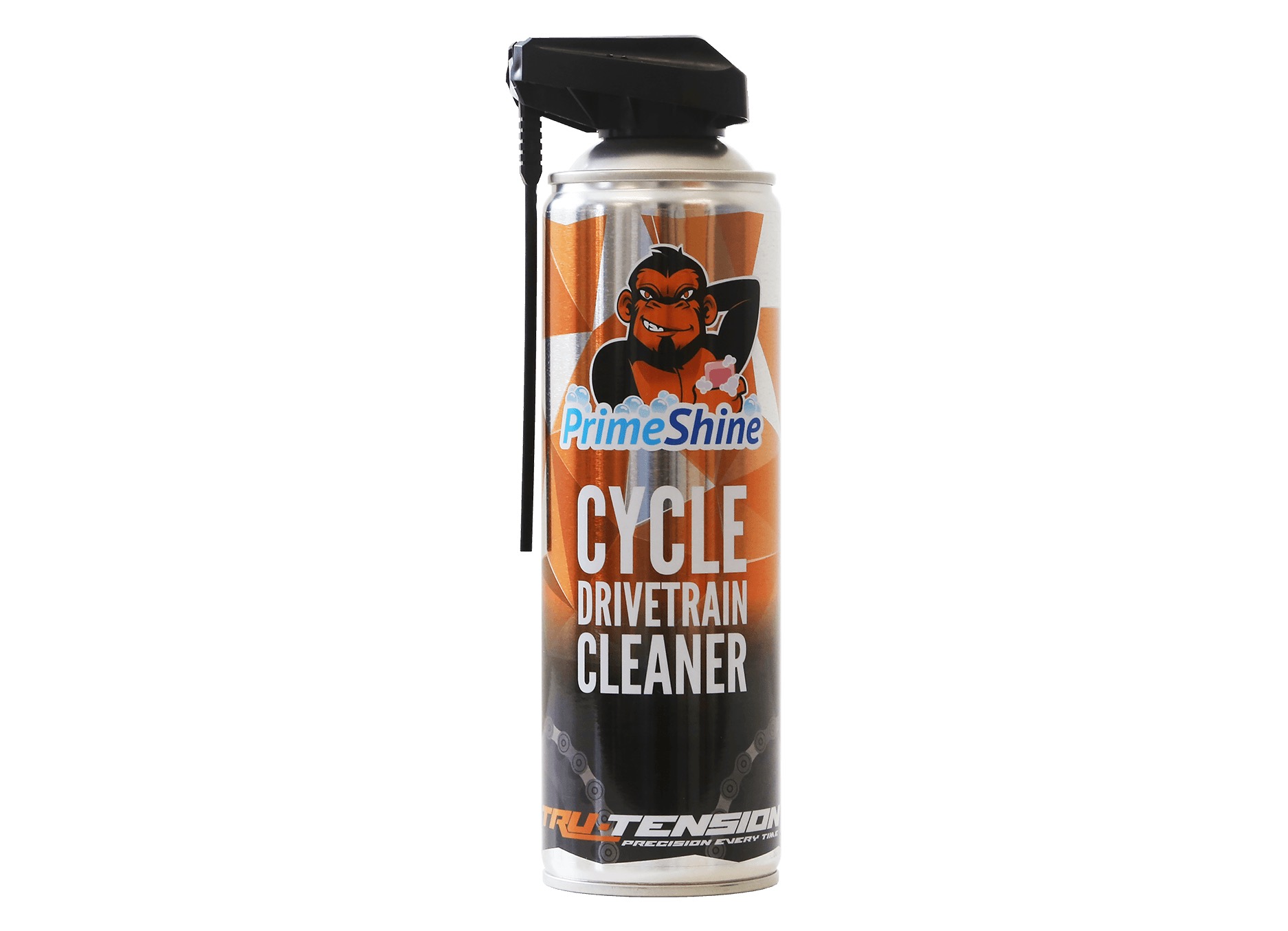 Tru-Tension PrimeShine Cycle Drivetrain Cleaner 500ml, made by Tru-Tension - Tru-Tension PrimeShine Cycle Drivetrain Cleaner 500ml, made by Tru-Tension -