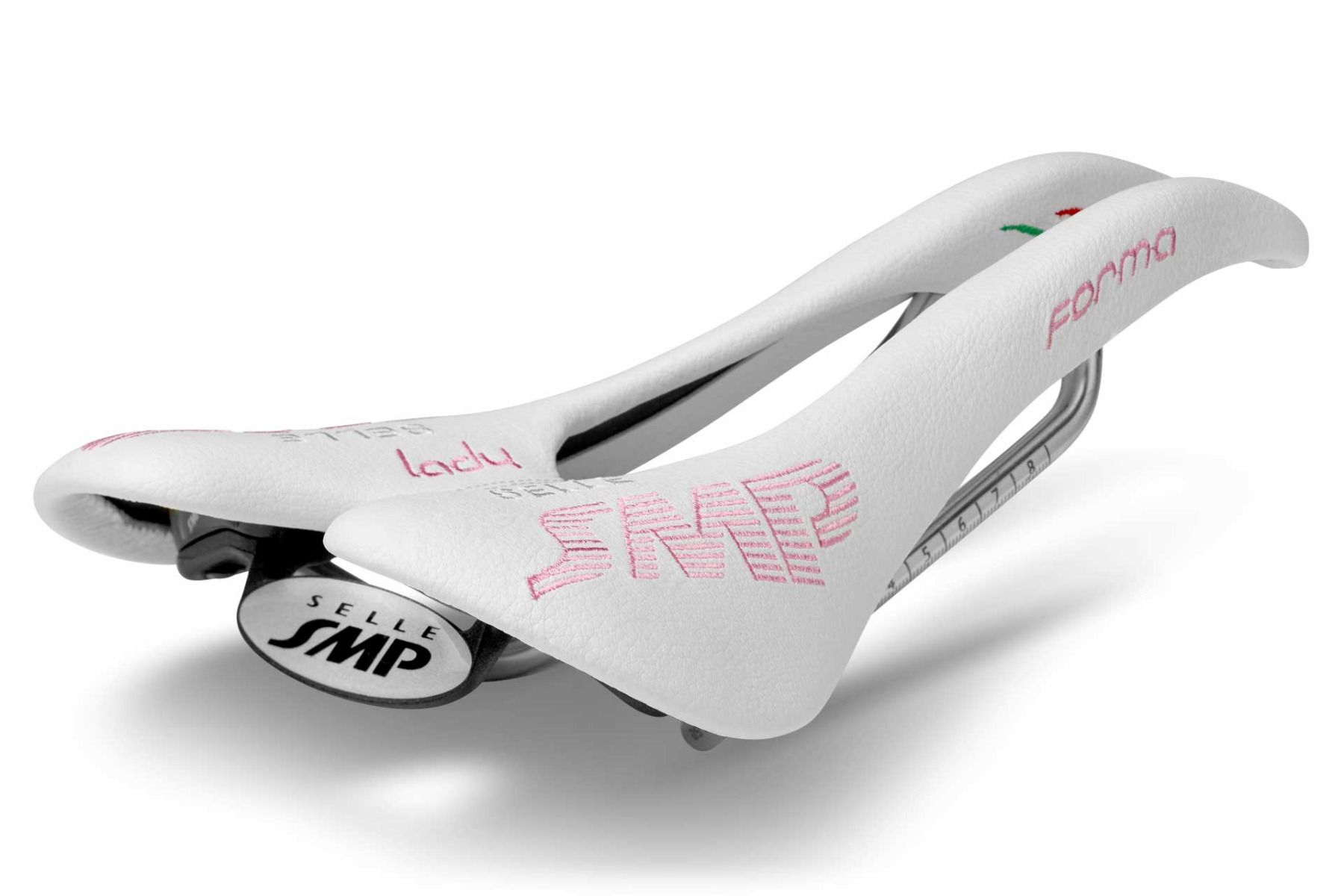 Selle SMP Forma Saddle Lady White, made by Selle SMP - Selle SMP Forma Saddle Lady White, made by Selle SMP -
