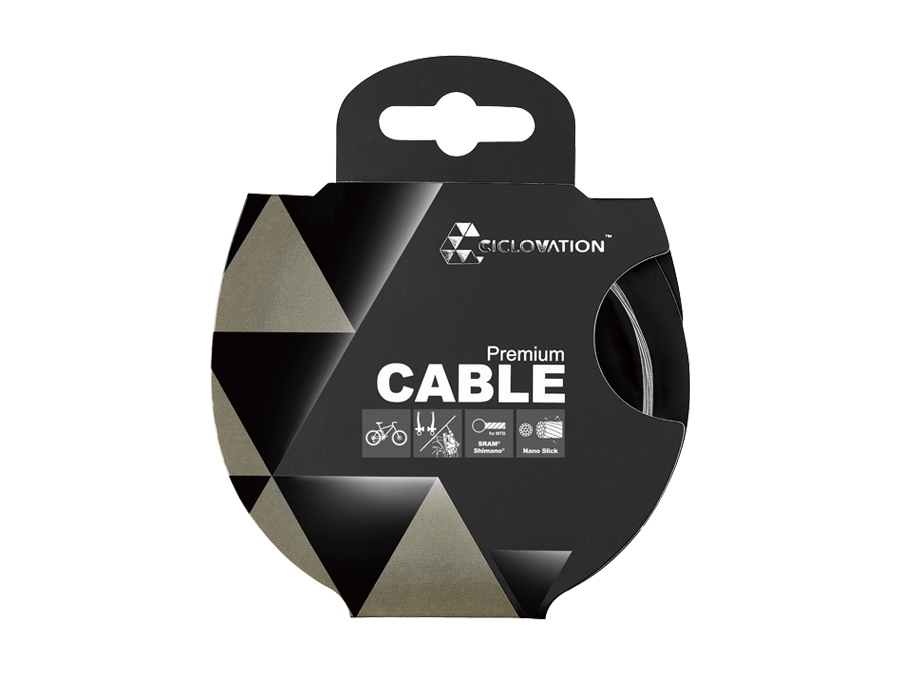 Ciclovation Mountain Brake Cable Shimano/SRAM System Stainless-Nano Slick 1700mm, made by Ciclovation - Ciclovation Mountain Brake Cable Shimano/SRAM System Stainless-Nano Slick 1700mm, made by Ciclovation -