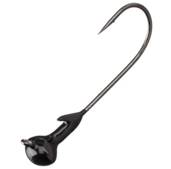 Strike King Tg Ftball Shaky Head 1/8 3pk Blk, made by Strike King Baits - TGFSH18-1 Strike King Tg Ftball Shaky Head 1/8 3pk Blk, made by Strike King Baits - TGFSH18-1