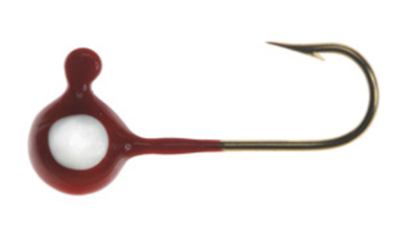 Betts Jigheads 1/8 10pk Red, made by Betts Tackle - 723-10-63 Betts Jigheads 1/8 10pk Red, made by Betts Tackle - 723-10-63
