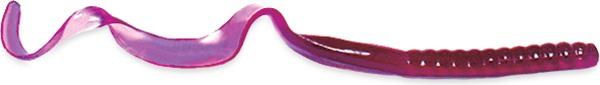 Culprit 7.5" Worm 18bg Purple, made by Culprit Baits - C720-12 Culprit 7.5" Worm 18bg Purple, made by Culprit Baits - C720-12