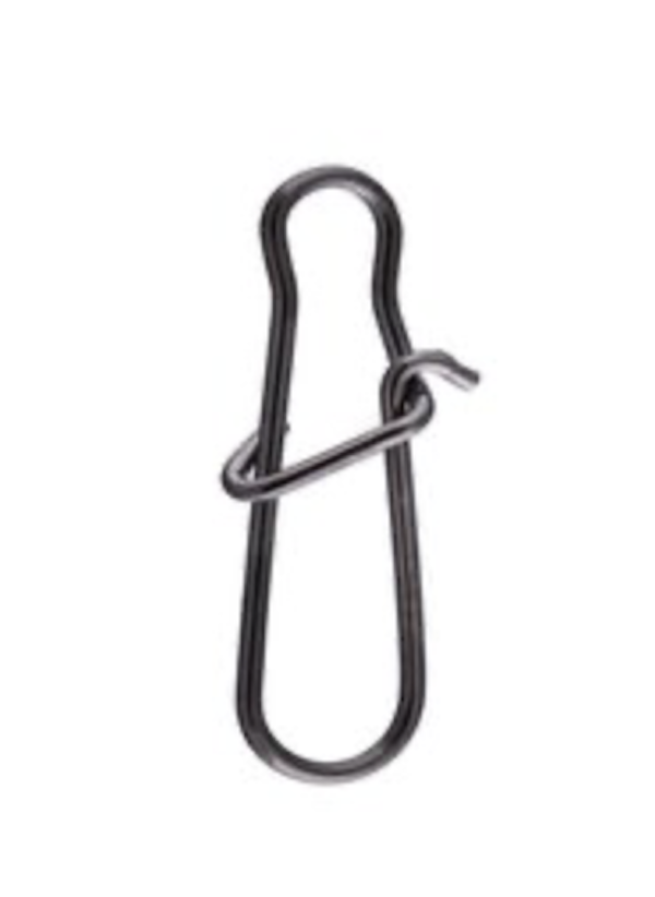 Spro Duo Lock Snap Black Sz1 40lb, made by Spro Baits - SDLSB-1-11