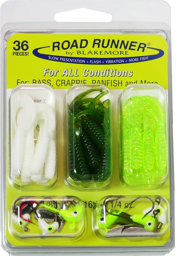 Blakemore Road Runner Bass/crappie Kit, made by Blakemore - 50-36 Blakemore Road Runner Bass/crappie Kit, made by Blakemore - 50-36