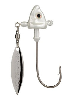 Strike King Tour Grade Spin Head 3/8oz Pearl, made by Strike King Baits - Strike King Tour Grade Spin Head 3/8oz Pearl, made by Strike King Baits -