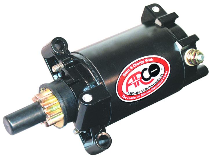 Outboard Starter Motor-Evinrude, Johnson And Gale Outboard Motors - ARCO Marine (5398), made by ARCO MARINE - 5398 Outboard Starter Motor-Evinrude, Johnson And Gale Outboard Motors - ARCO Marine (5398), made by ARCO MARINE - 5398