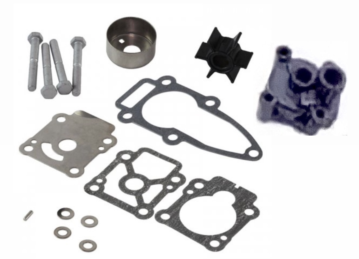 WATER PUMP KIT W/HOUSING (46-47809), made by Engineered Marine Products - 46-47809