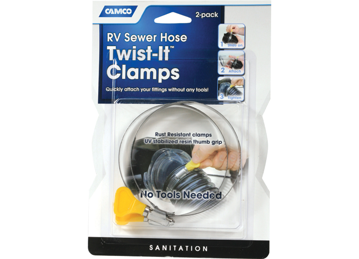 Clamp 3in Twistit, made by Camco - 39553 Clamp 3in Twistit, made by Camco - 39553
