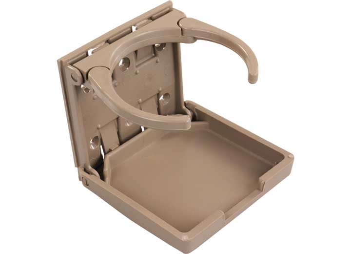 Adjustable Cup Holder Tan, made by JR PRODUCTS - 45623