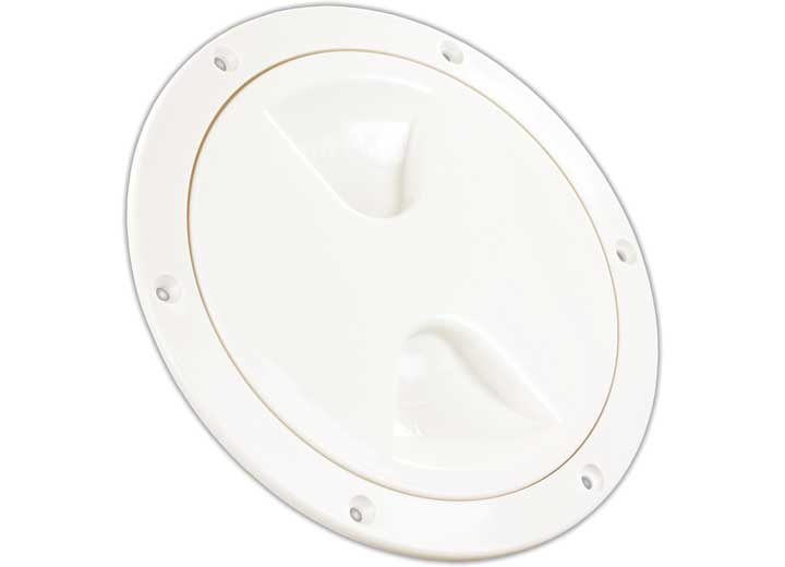 5in Access/deck Plate White, made by JR PRODUCTS - 31025