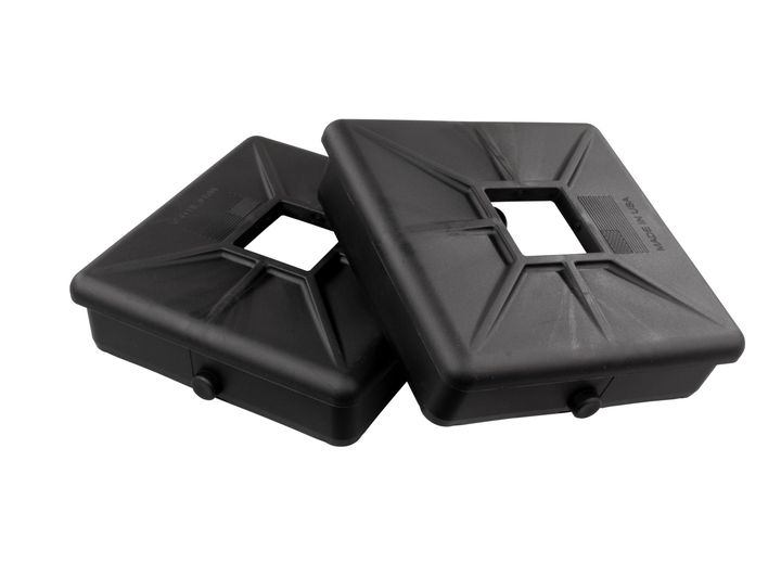 4in Rubber Bumper Plug W/tabs, made by JR PRODUCTS - 208-A