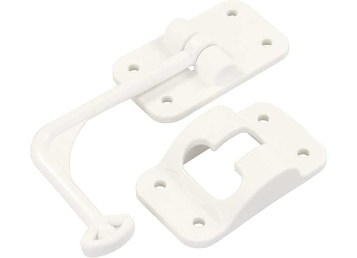 90 Degree Tstyle Door Holder Polar White, made by JR PRODUCTS - 10605