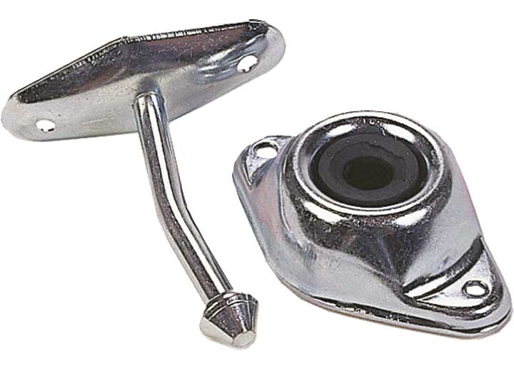 43/4in Angled Plunger Door Holder, made by JR PRODUCTS - 10314