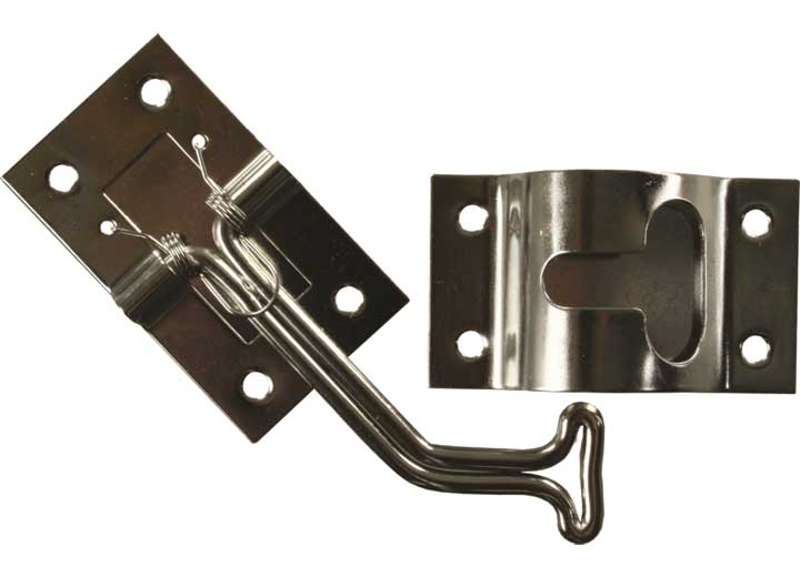 45 Degree Tstyle Door Holder Stainless Steel, made by JR PRODUCTS - 11765