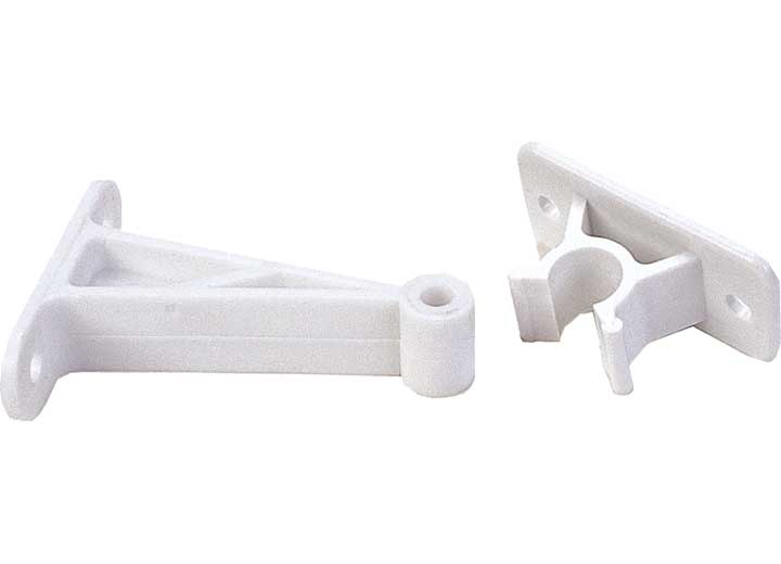 3in Cclip Door Holder Polar White, made by JR PRODUCTS - 10204