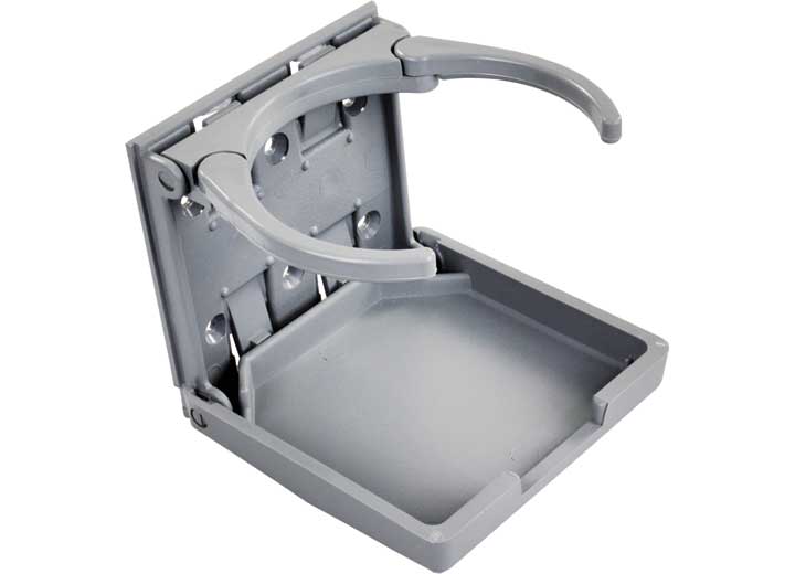 Adjustable Cup Holder Gray, made by JR PRODUCTS - 45622 Adjustable Cup Holder Gray, made by JR PRODUCTS - 45622