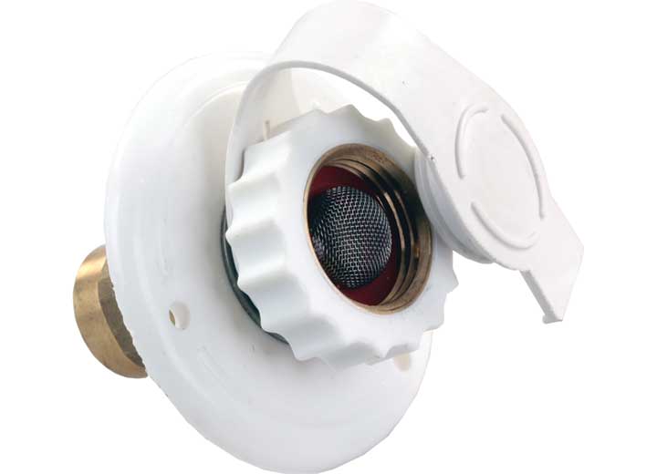 City Water Flange Plastic White Fpt, made by JR PRODUCTS - 62135