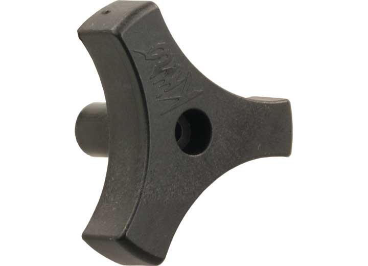 13/16in Trilug Window Knob Black, made by JR PRODUCTS - 20195