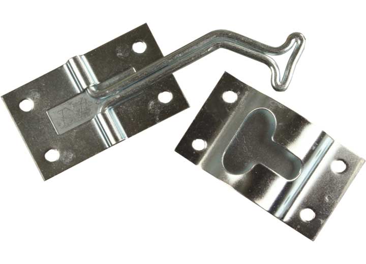 45 Degree Tstyle Door Holder Zinc, made by JR PRODUCTS - 11755