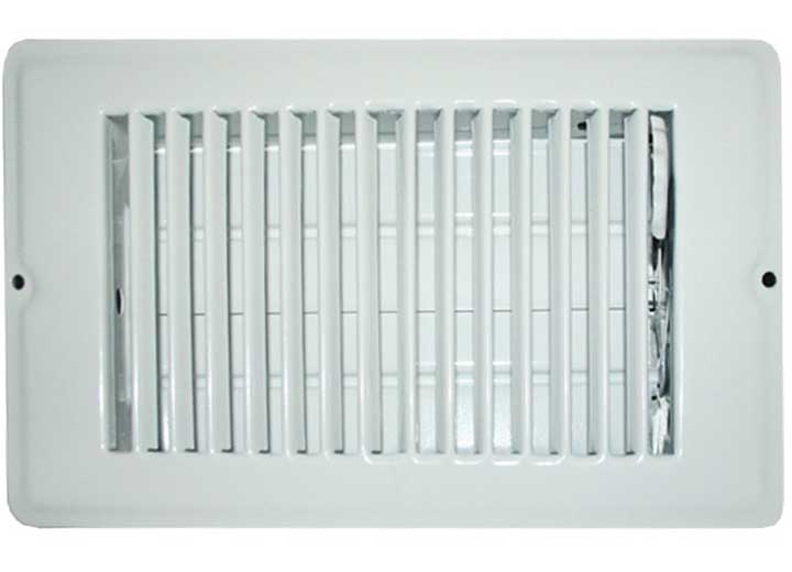 4 X 10 Floor Register White, made by AP PRODUCTS - 013-627