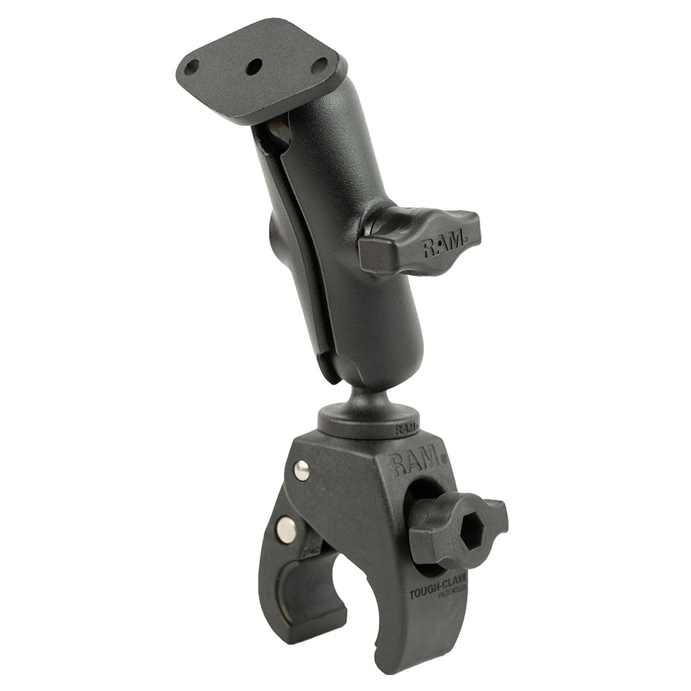 RAM Mount RAM® Tough-Claw™ Small Clamp Mount w/Diamond Plate, made by RAM Mounting Systems - RAM-B-400-238U RAM Mount RAM® Tough-Claw™ Small Clamp Mount w/Diamond Plate, made by RAM Mounting Systems - RAM-B-400-238U