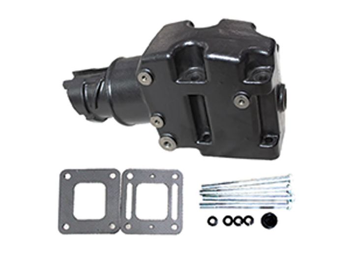 ELBOW EXHAUST Center RISER V6&8 (57-57513), made by Engineered Marine Products - 57-57513 ELBOW EXHAUST Center RISER V6&8 (57-57513), made by Engineered Marine Products - 57-57513