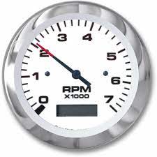 Lido 3" Tachometer/Hour - Sierra Marine Engine Parts (65129P), made by Seastar Solutions - 65129P Lido 3" Tachometer/Hour - Sierra Marine Engine Parts (65129P), made by Seastar Solutions - 65129P