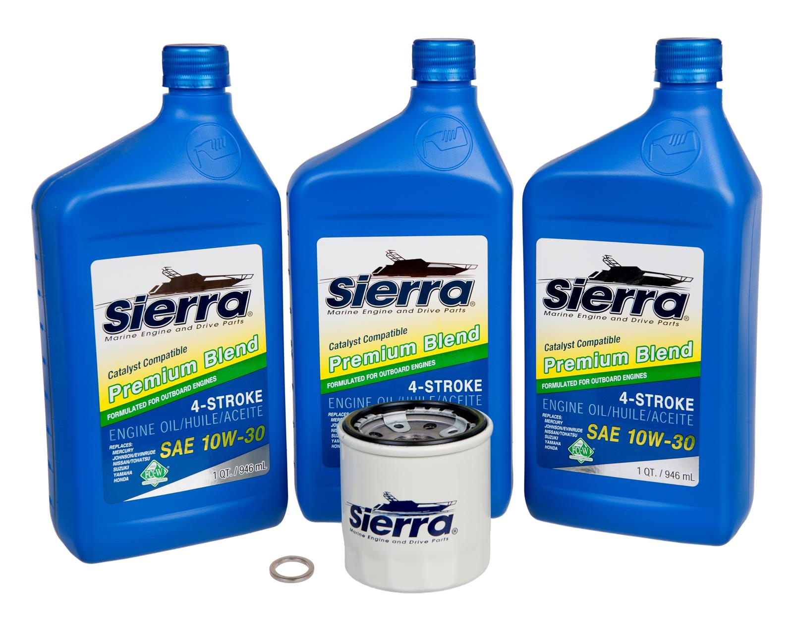 Oil Change Kit - Sierra Marine Engine Parts (18-9390), made by Seastar Solutions - 18-9390 Oil Change Kit - Sierra Marine Engine Parts (18-9390), made by Seastar Solutions - 18-9390