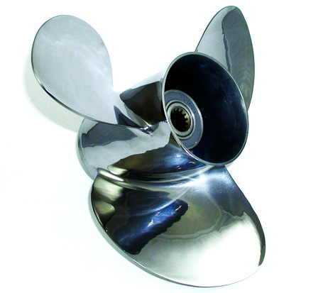 13.25 X 17 Steel Three Blade Right Hand Rotation PROP SSP (763951), made by BRP - 763951