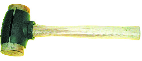 #5 RAWHIDE SPLIT HEAD HAMMER (60-31005), made by Garland Mfg. - 60-31005