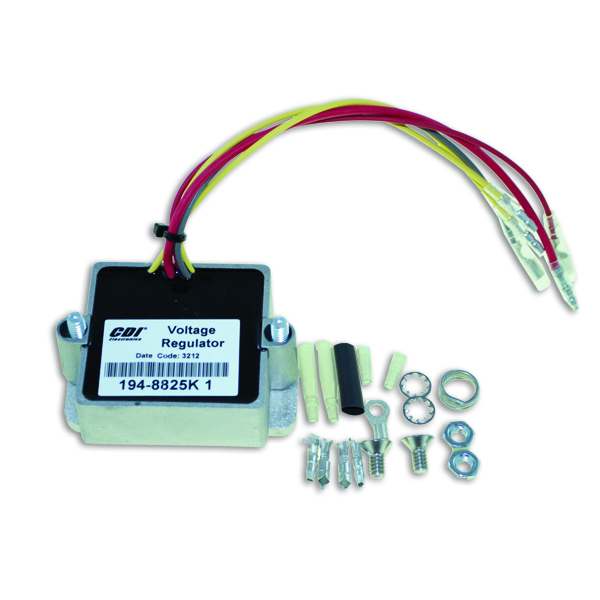 Mercury Voltage Regulator - CDI Electronics (194-8825K 1), made by CDI ELECTRONICS - 194-8825K 1 Mercury Voltage Regulator - CDI Electronics (194-8825K 1), made by CDI ELECTRONICS - 194-8825K 1