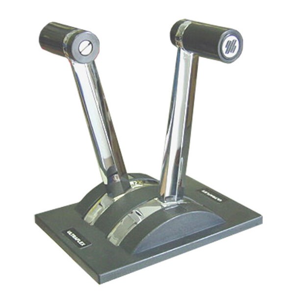 TWO STRAIGHT Shaft LEVER CHROME (B50S), made by Uflex USA - B50S