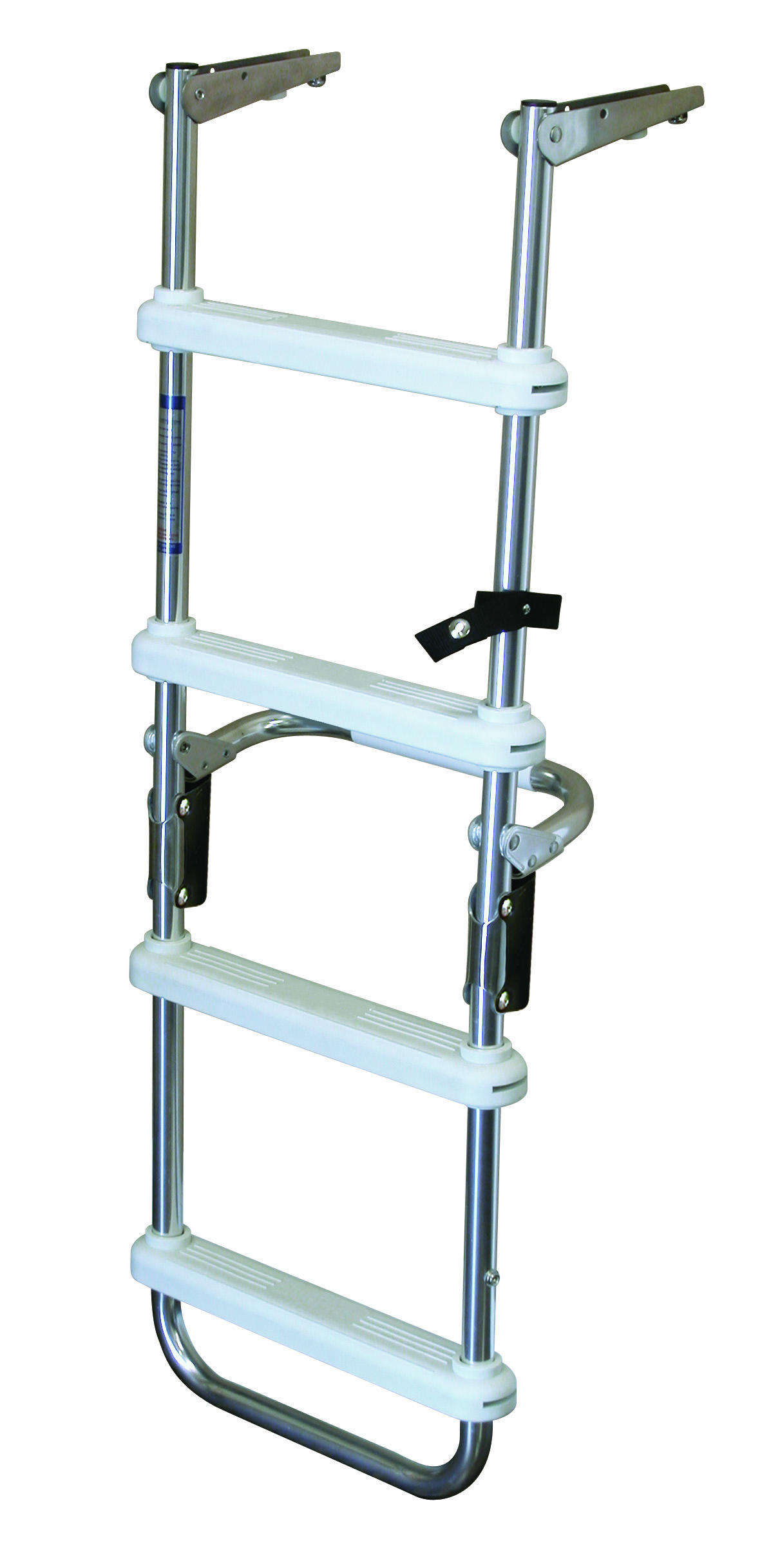 4-Step FLDNG DECK Ladder Andz Aluminum (DUG), made by JIF Marine - DUG 4-Step FLDNG DECK Ladder Andz Aluminum (DUG), made by JIF Marine - DUG