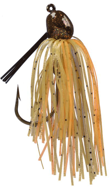 Strike King Bitsy Bug Mini Jig 3/16 Pumpcraw, made by Strike King Baits - BBJ316-20 Strike King Bitsy Bug Mini Jig 3/16 Pumpcraw, made by Strike King Baits - BBJ316-20