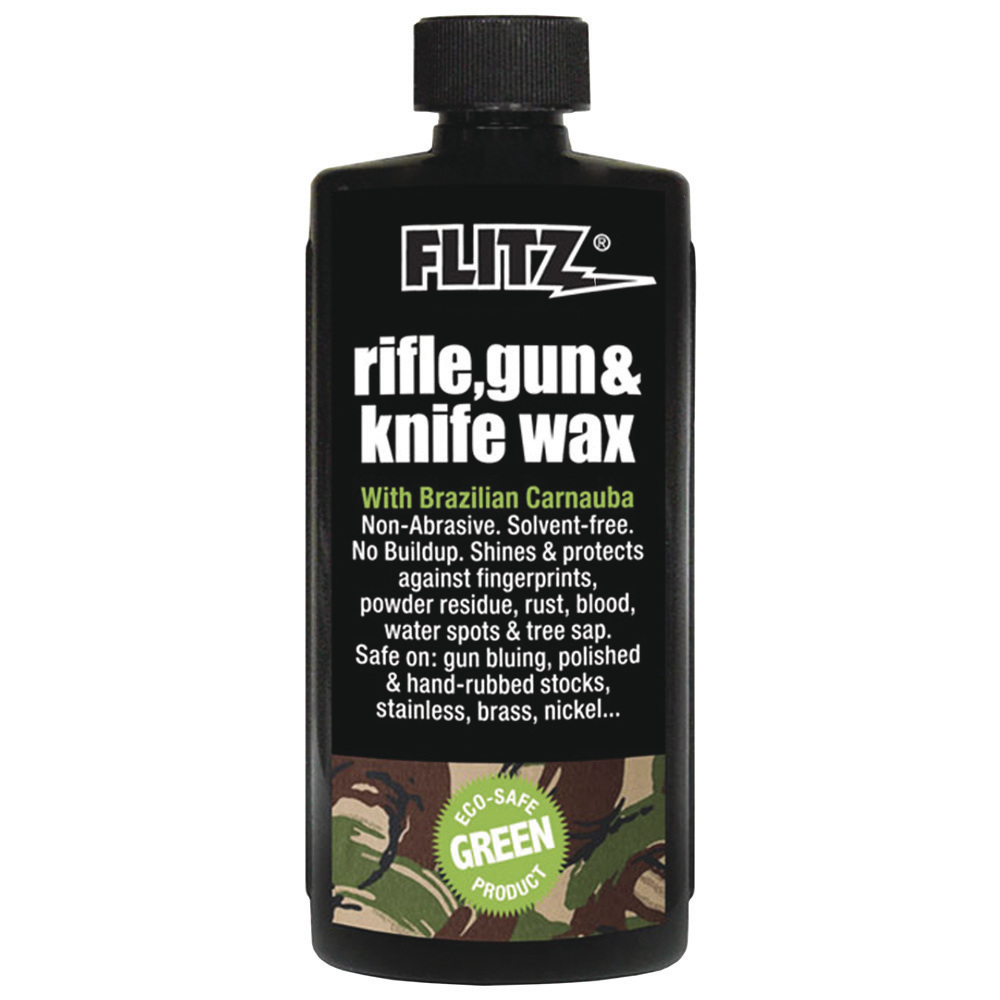 Flitz Rifle, Gun & Knife Wax - 7.6 oz. Bottle, made by Flitz - GW 02785 Flitz Rifle, Gun & Knife Wax - 7.6 oz. Bottle, made by Flitz - GW 02785