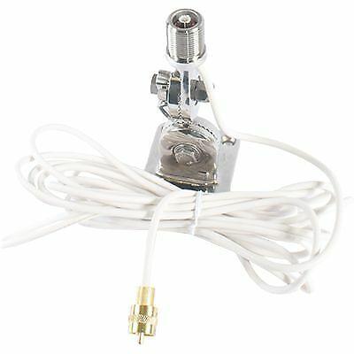 Shakespeare Quick Connect SS Rail Mount w/Cable f/Quick Connect Antenna - QCM-SR, made by Shakespeare - QCM-SR Shakespeare Quick Connect SS Rail Mount w/Cable f/Quick Connect Antenna - QCM-SR, made by Shakespeare - QCM-SR