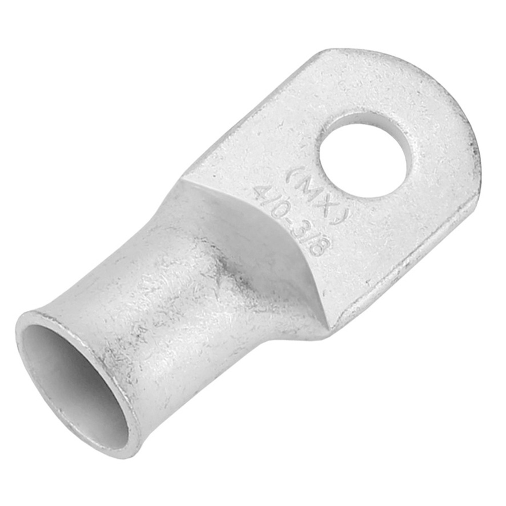 Pacer Tinned Lug 4/0 AWG - 3/8" Stud Size - 10 Pack, made by Pacer Group - TAE4/0-38-R-10 Pacer Tinned Lug 4/0 AWG - 3/8" Stud Size - 10 Pack, made by Pacer Group - TAE4/0-38-R-10