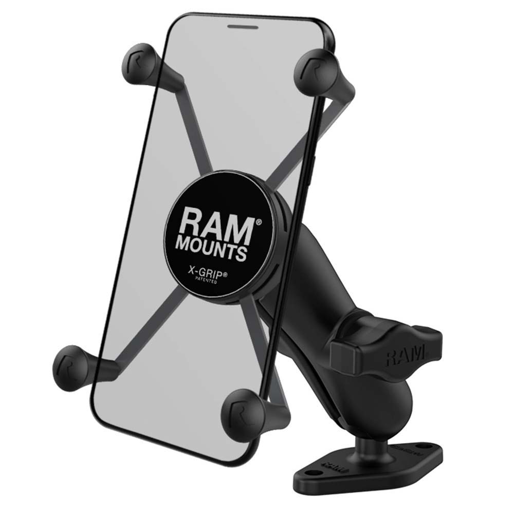 RAM Mount RAM® X-Grip® Large Phone Mount w/Diamond Base, made by RAM Mounting Systems - RAM-B-102-UN10U RAM Mount RAM® X-Grip® Large Phone Mount w/Diamond Base, made by RAM Mounting Systems - RAM-B-102-UN10U