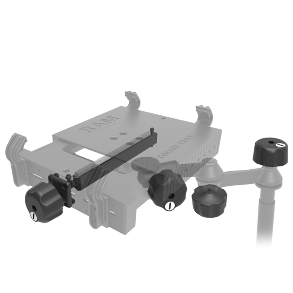 RAM Mount RAM® Safe-N-Secure™ Locking Kit f/RAM® Tough-Tray™ & Swing Arms, made by RAM Mounting Systems - RAM-234-LKU RAM Mount RAM® Safe-N-Secure™ Locking Kit f/RAM® Tough-Tray™ & Swing Arms, made by RAM Mounting Systems - RAM-234-LKU