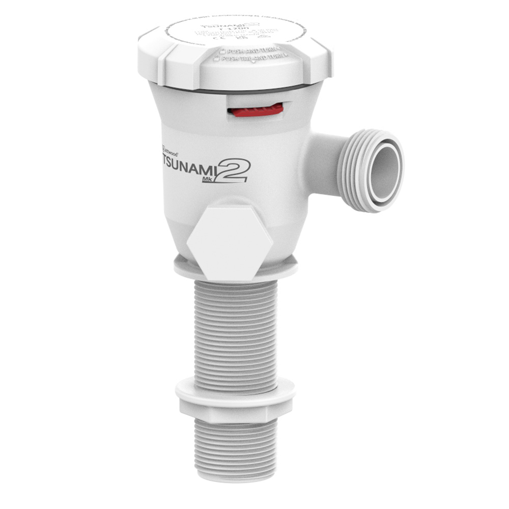 Attwood Tsunami Mk2 T1200 Aerator - 12V - Straight Inlet, made by Attwood Marine - 5660-4 Attwood Tsunami Mk2 T1200 Aerator - 12V - Straight Inlet, made by Attwood Marine - 5660-4