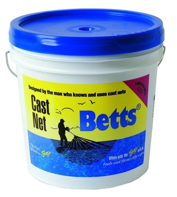 Betts Mullet Cast Net, made by Betts Tackle - 18-7 Betts Mullet Cast Net, made by Betts Tackle - 18-7