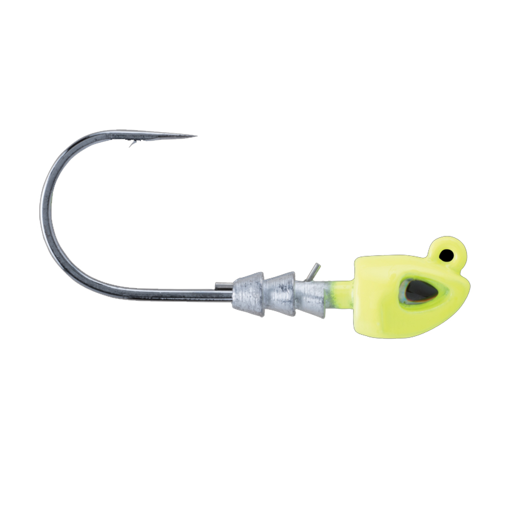 Berkley Fusion19™ Swimbait Jighead - 2/0 - 1/4oz - Chartreuse - 1504423, made by Berkley - 1504423 Berkley Fusion19™ Swimbait Jighead - 2/0 - 1/4oz - Chartreuse - 1504423, made by Berkley - 1504423