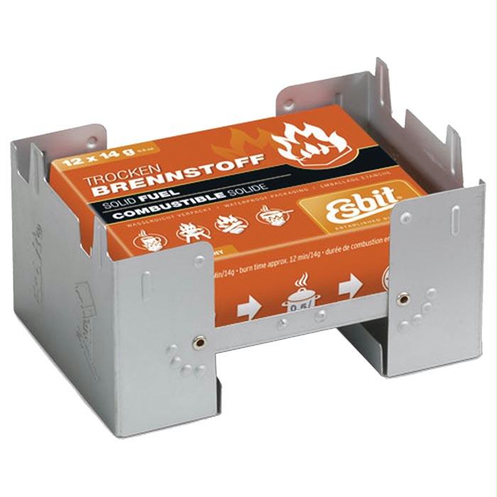 Large Pocket Stove W Fuel 12Pc, made by Esbit -