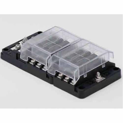 Egis RT Fuse Block 12 Position w/Ground & LED Indication - 8026, made by Egis - 8026 Egis RT Fuse Block 12 Position w/Ground & LED Indication - 8026, made by Egis - 8026